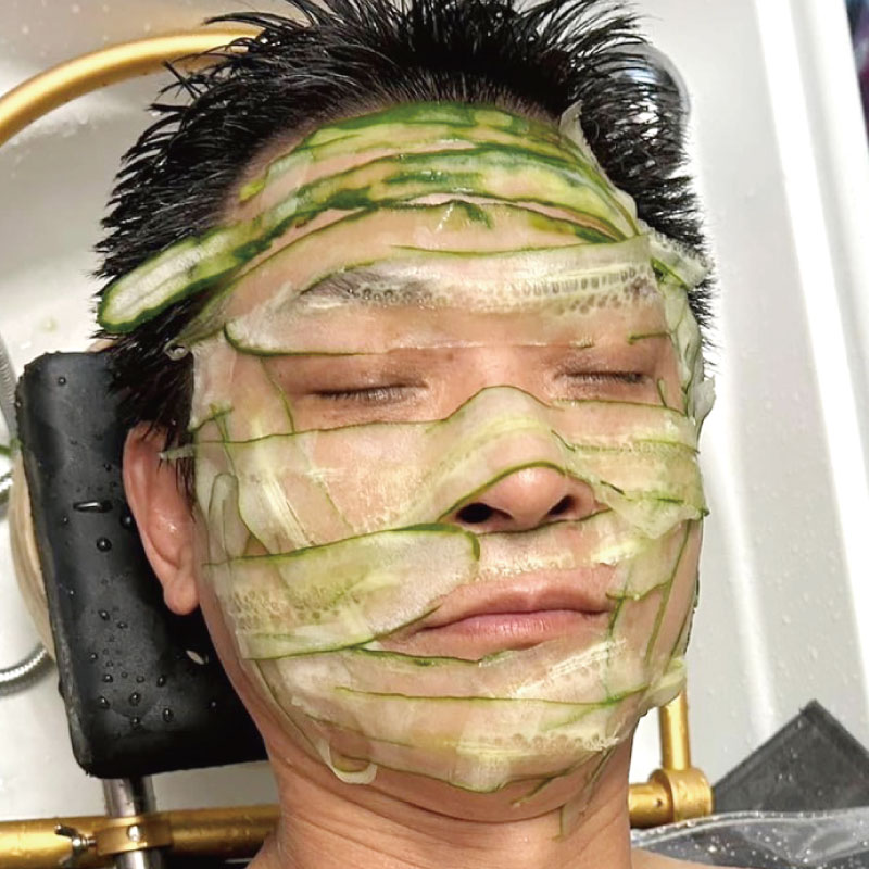 敷面膜保濕